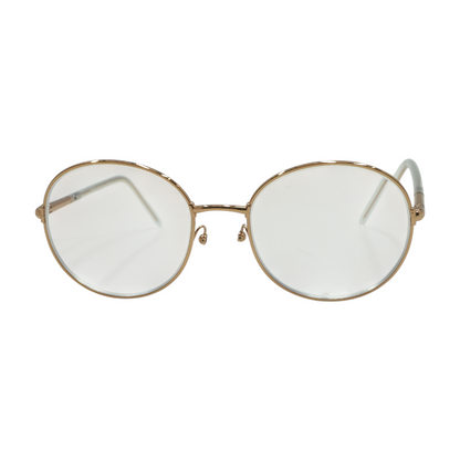 Gold VPR 55W Round Prescription Eyewear