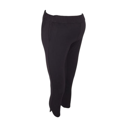 Black Maternity Casual Regular Pants