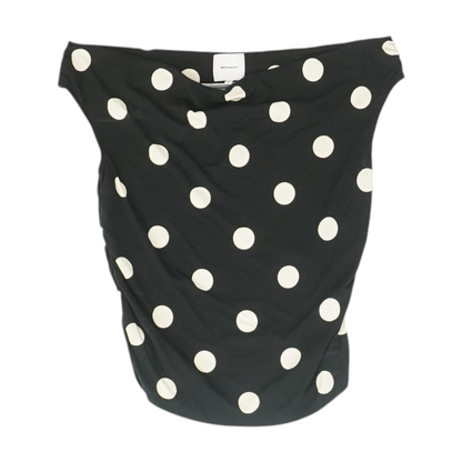 Black Polka Dot Blouse