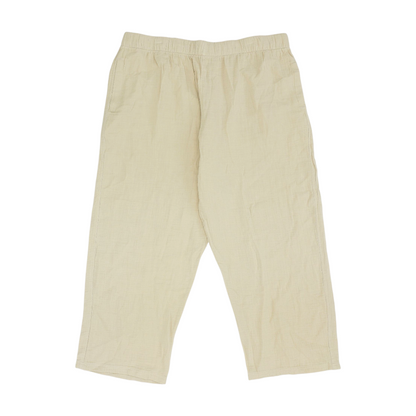 Beige Petite Relaxed Pants