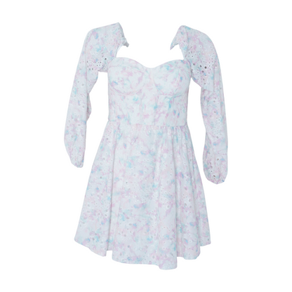 Multi Tie-Dye Mini Dress