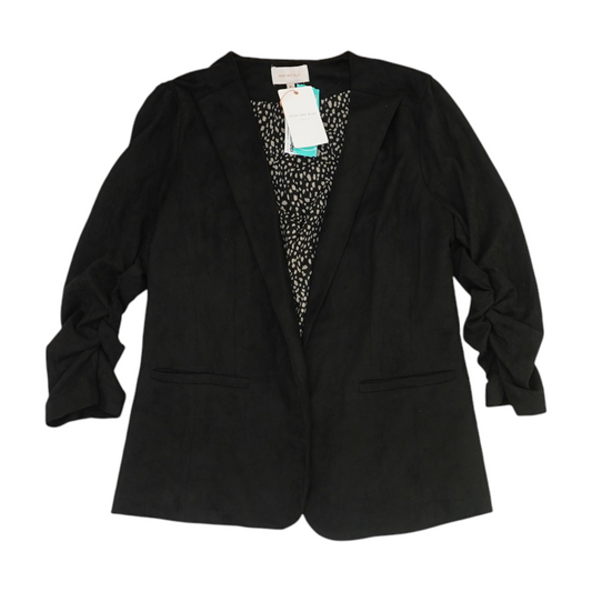 Black Solid Blazer
