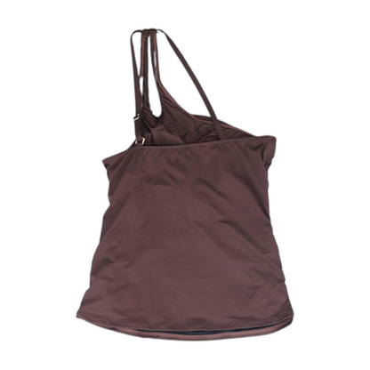 Brown Swim Top