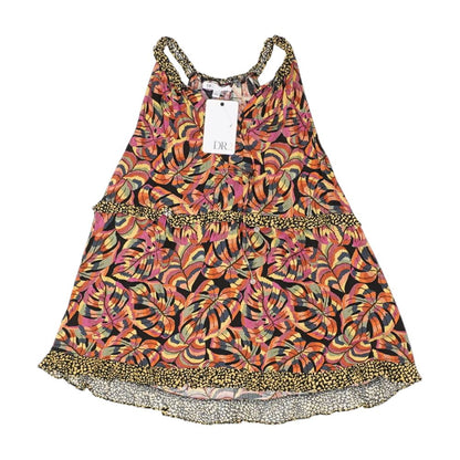 Multi Tropical Sleeveless Blouse