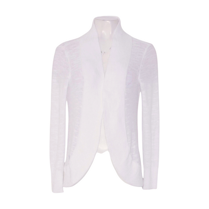 White Cardigan Sweater