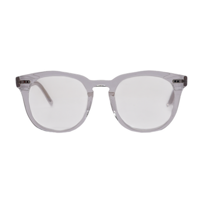 Clear Weston Round Prescription Eyewear