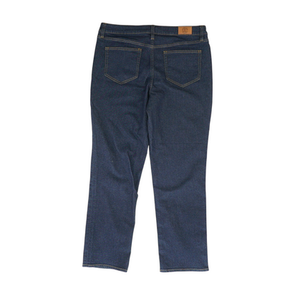 Navy Straight Jeans