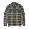 Gray Plaid Flannel Button Down