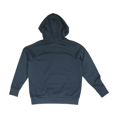 Black Solid Hoodie Pullover