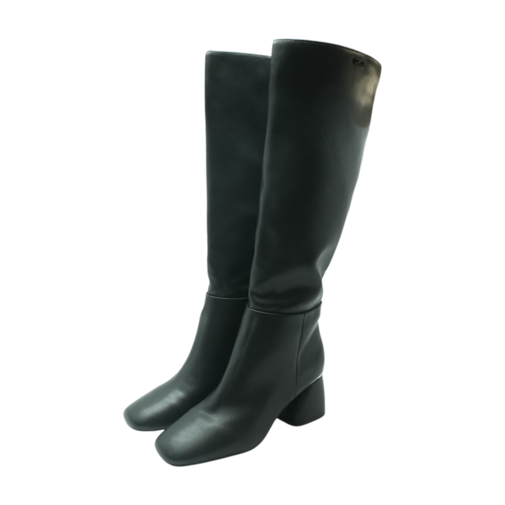 Black Knee-High Boots