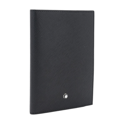 Black Sartorial Passport Holder