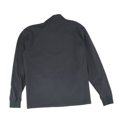 Black Solid Active Jacket