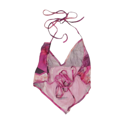 Pink Tie-Dye Blouse