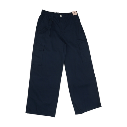 Navy Wide Leg Pants