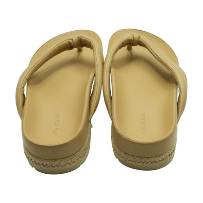 Tan Flip Flop Sandals