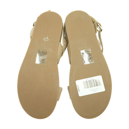 Tan Flat Sandals