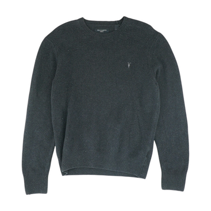 Charcoal Solid Pullover Sweater