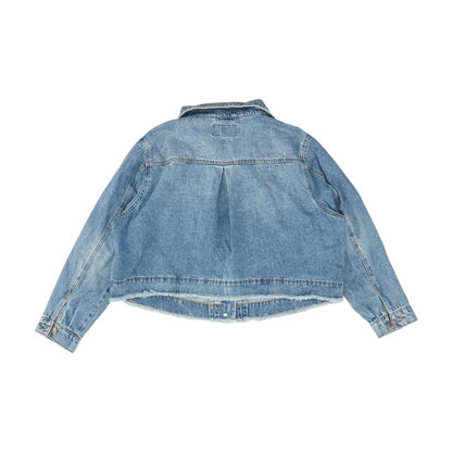 Blue Plus Solid Denim Jacket