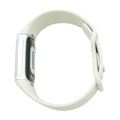 20mm Charge 6 Silver Activity Tracker Gray Band S/M