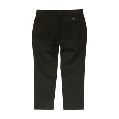 Black Solid Pants