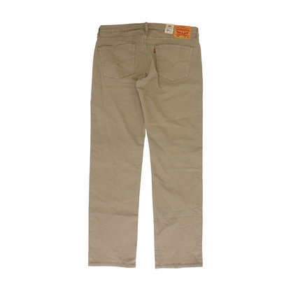 559 Tan Relaxed Jeans