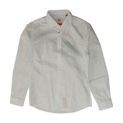 White Long Sleeve Button Down