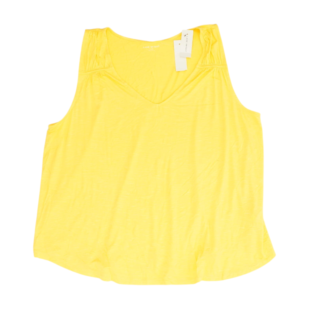 Yellow Plus Size Blouse