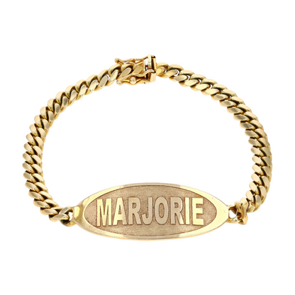 10K Yellow Gold Chain Bracelet