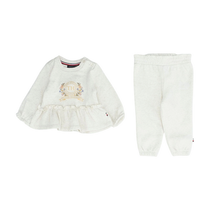 Cream Long Sleeve Set