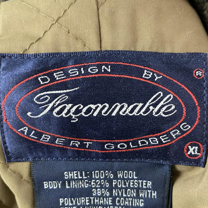 Brown 100% Wool Coat
