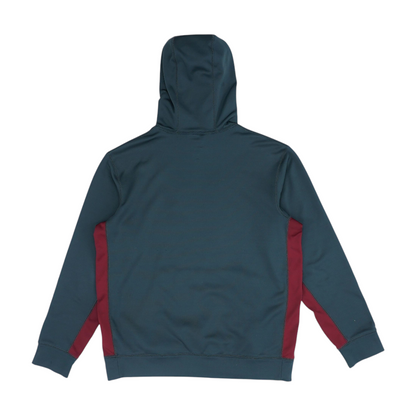 Gray Solid Hoodie Pullover