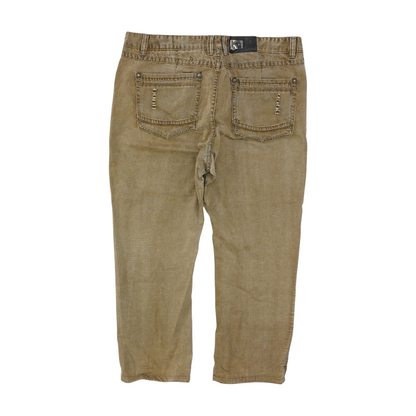 Brown Regular Jeans
