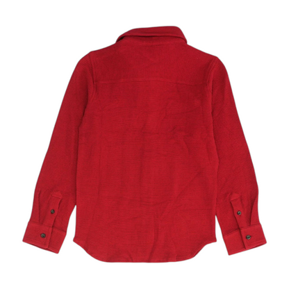 Red Flannel Button Down