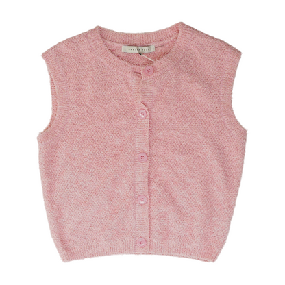 Pink Vest Sweater