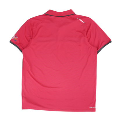 Pink Solid Short Sleeve Polo