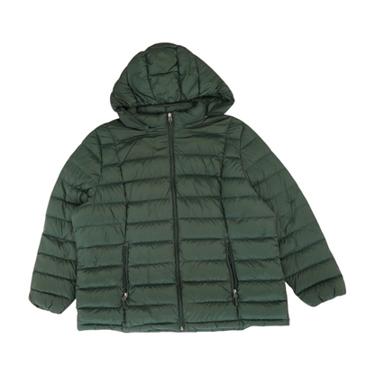 Teal Plus Solid Jacket