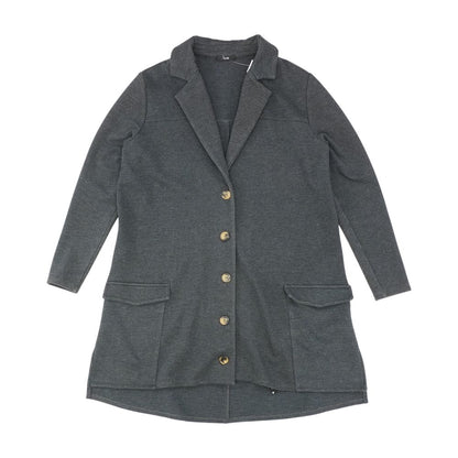 Gray Solid Coat