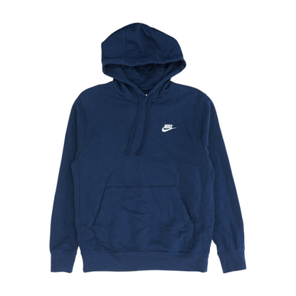 Navy Solid Hoodie Pullover