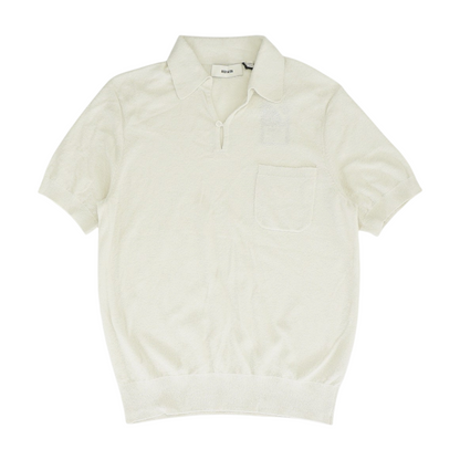 Tan Solid Short Sleeve Polo