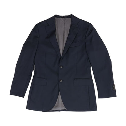 Navy Animal Print Sport Coat