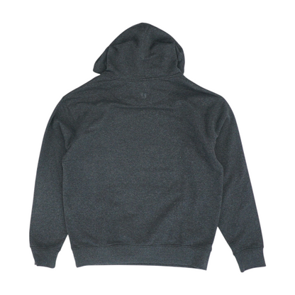 Charcoal Solid Hoodie Pullover