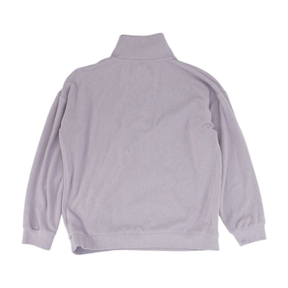 Lavender Solid 1/4 Zip Pullover