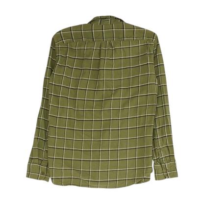 J.Crew Green Check Flannel Button Down – Image 2