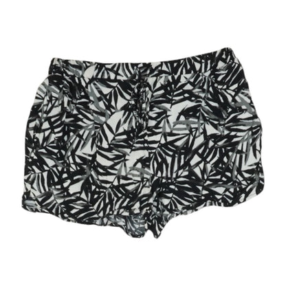 Black Solid Shorts