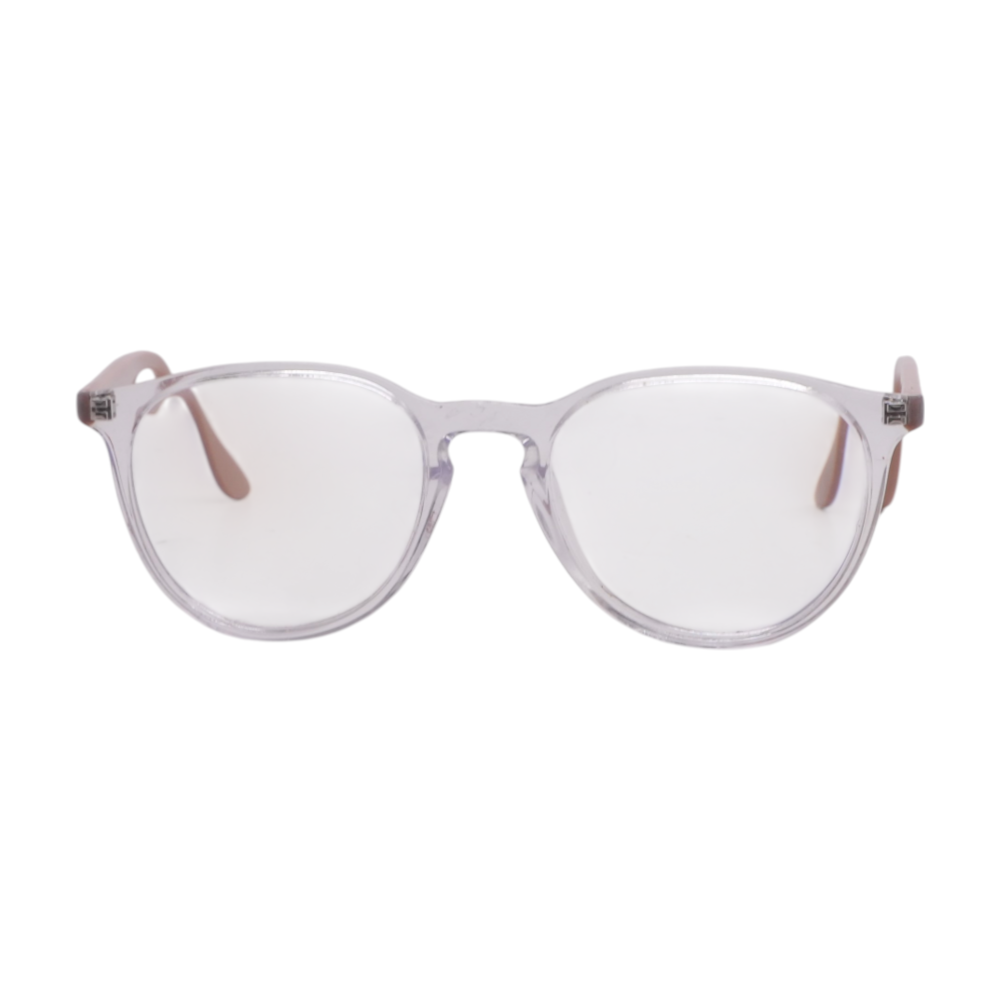 Clear RB 7046 Round Prescription Eyewear