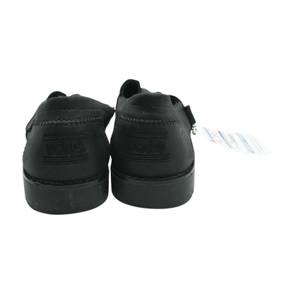 Black Slip-On Flats