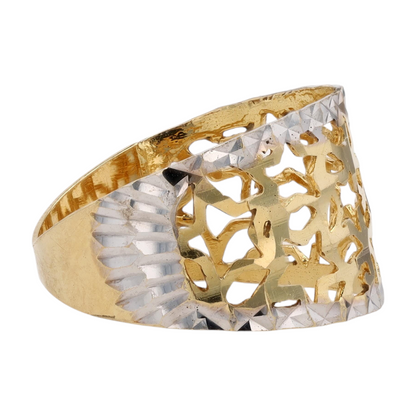 14K Two-Tone Gold Fashion Ring