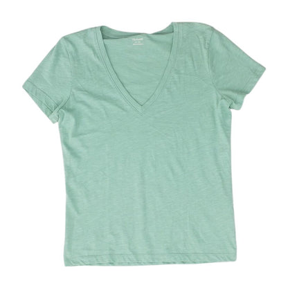 Green V Neck T-Shirt