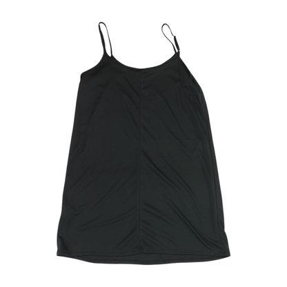 Black Solid Nightgown