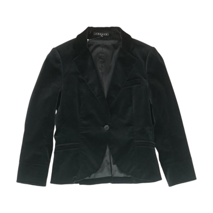 Black Solid Blazer
